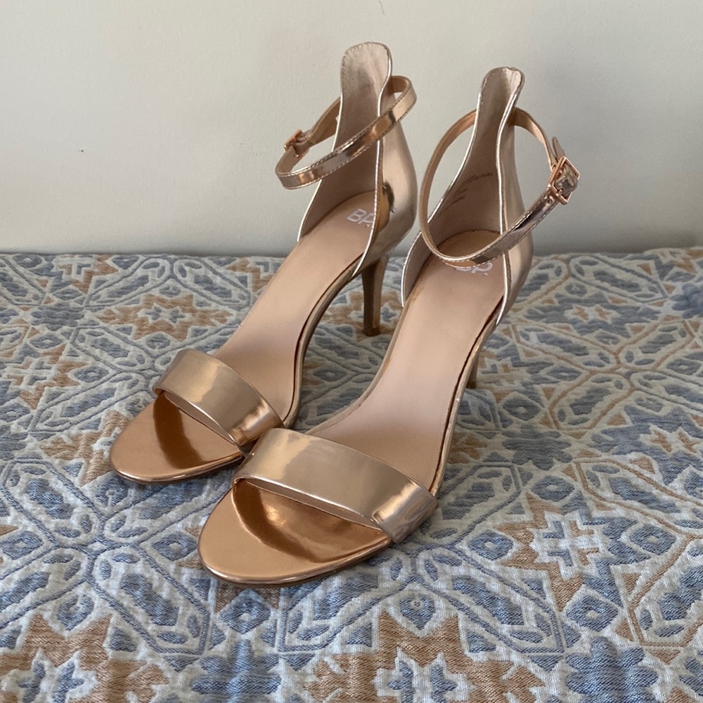 BP. ROSE GOLD HEELS